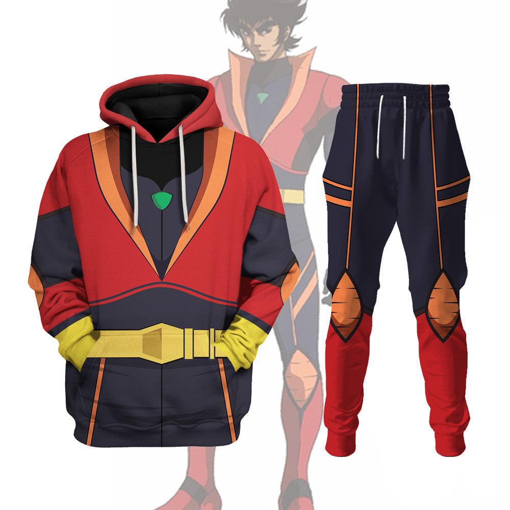 Tetsuya Tsurugi Costume Hoodie Sweatshirt T-Shirt Tracksuit