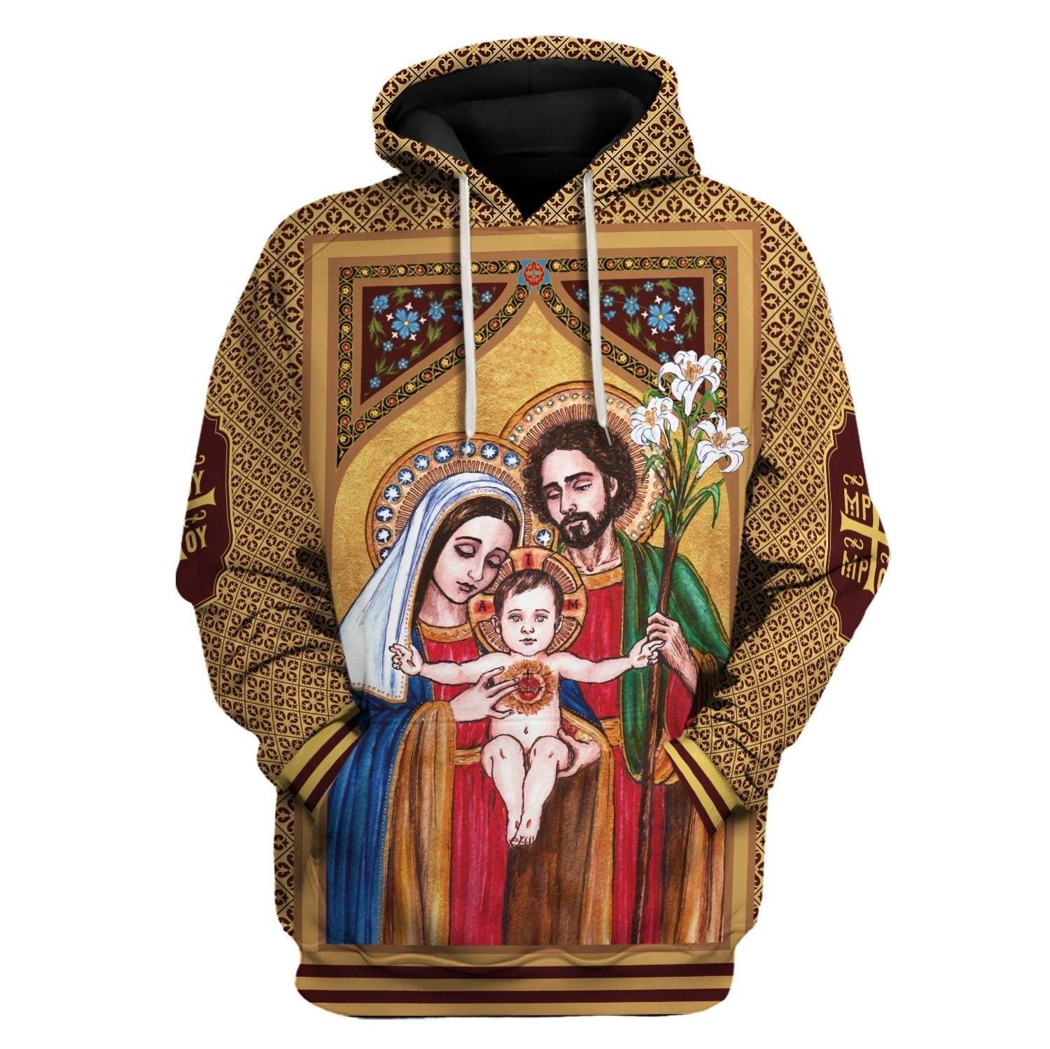 The Holy Family Hoodie Sweatshirt T-Shirt Sweatpants Apparel