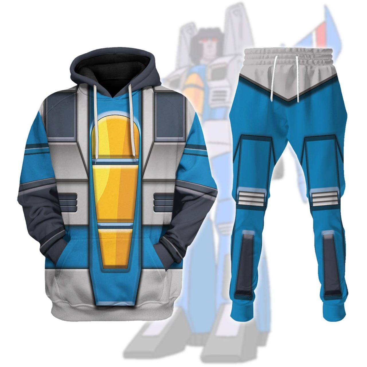 Thundercracker Costume Cosplay Hoodie Tracksuit