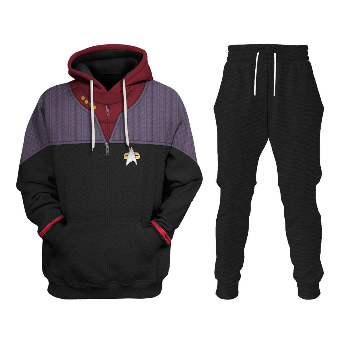 Trek Jean-luc Picard T-shirt Hoodie Sweatpants Apparel