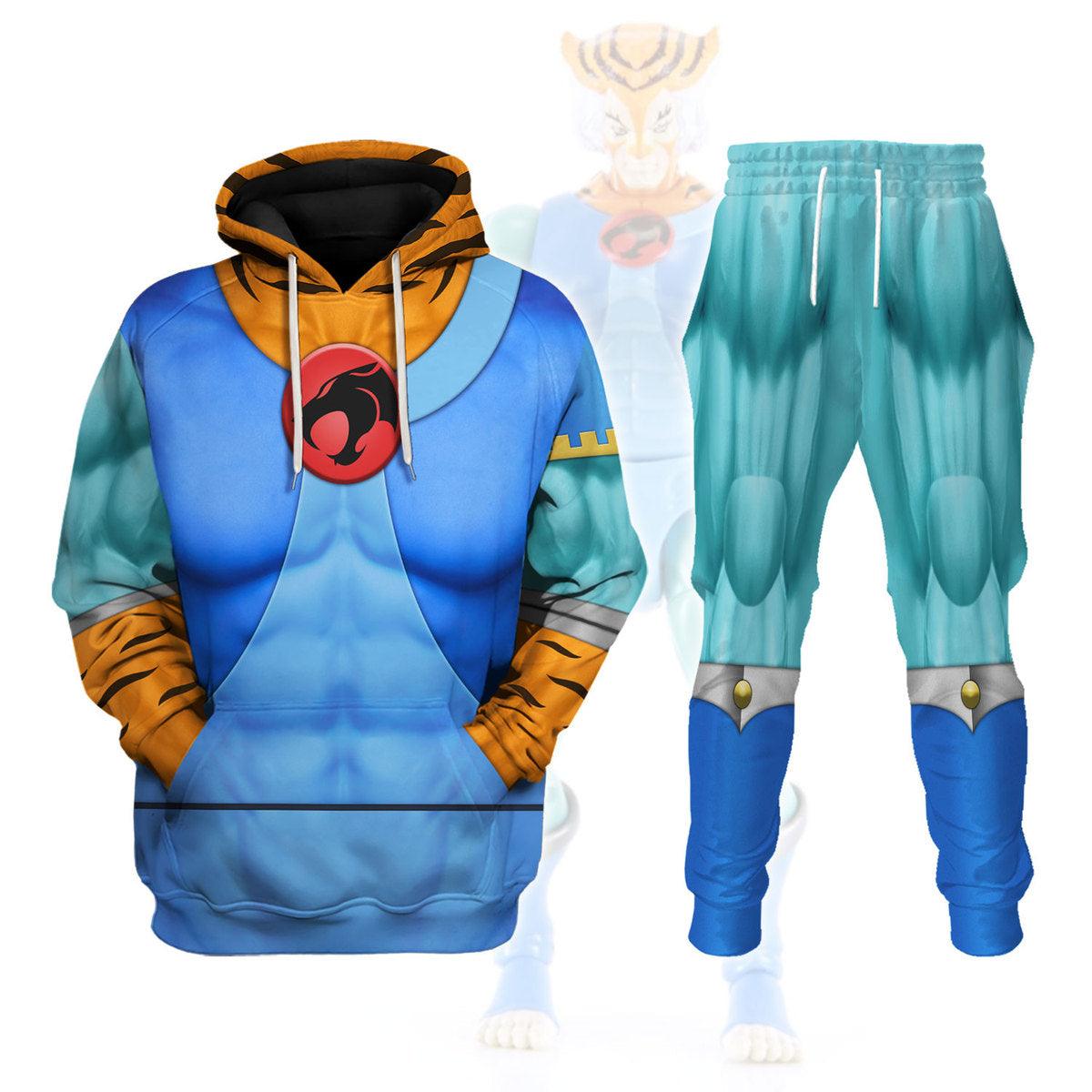 Tygra Figure Classic Costumes Hoodies Sweatshirt T-shirt Tracksuit