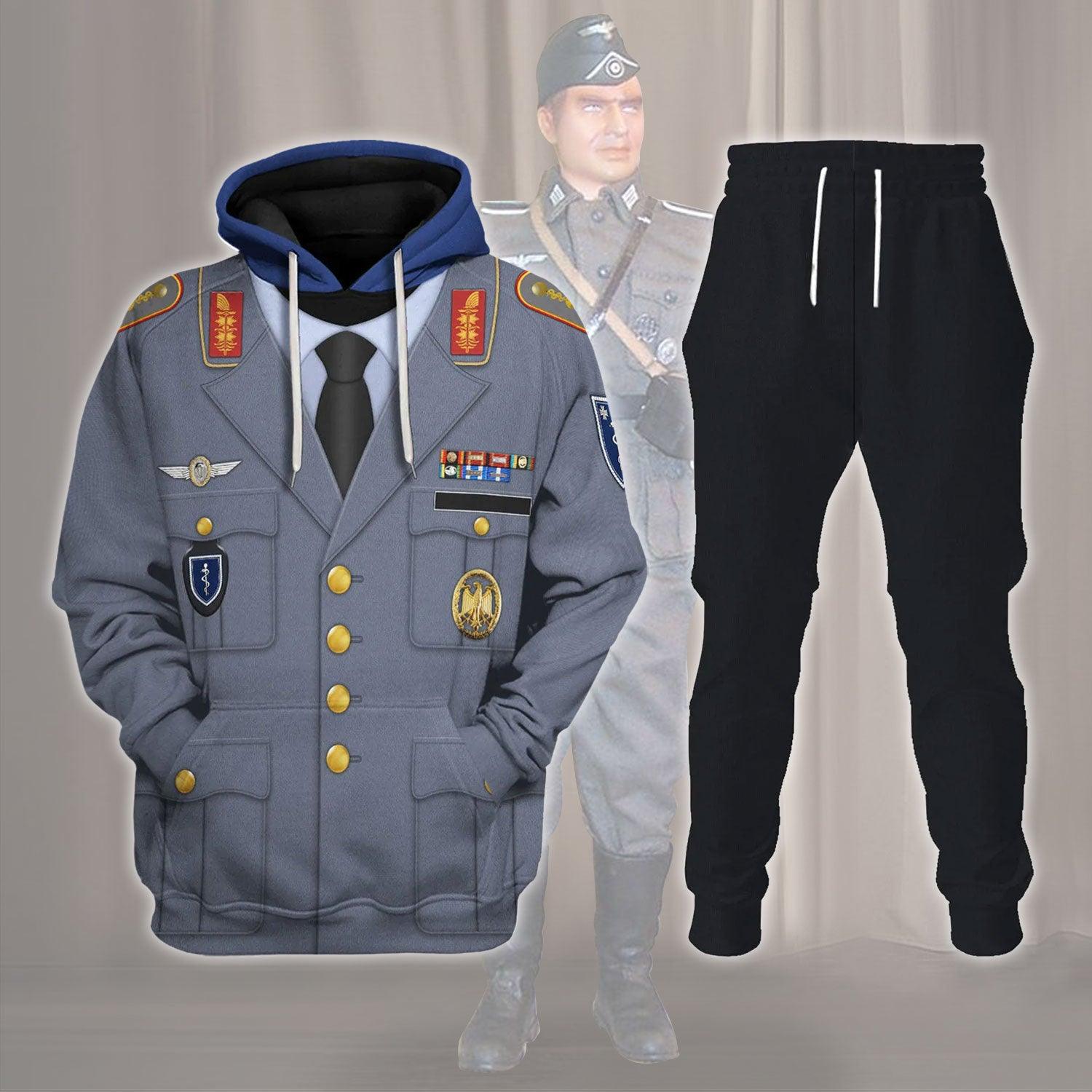 Ulrich Baumgrtner Joint Medical Service Generale des Heeres der Bundeswehr Costume Hoodie Sweatshirt T-Shirt Tracksuit