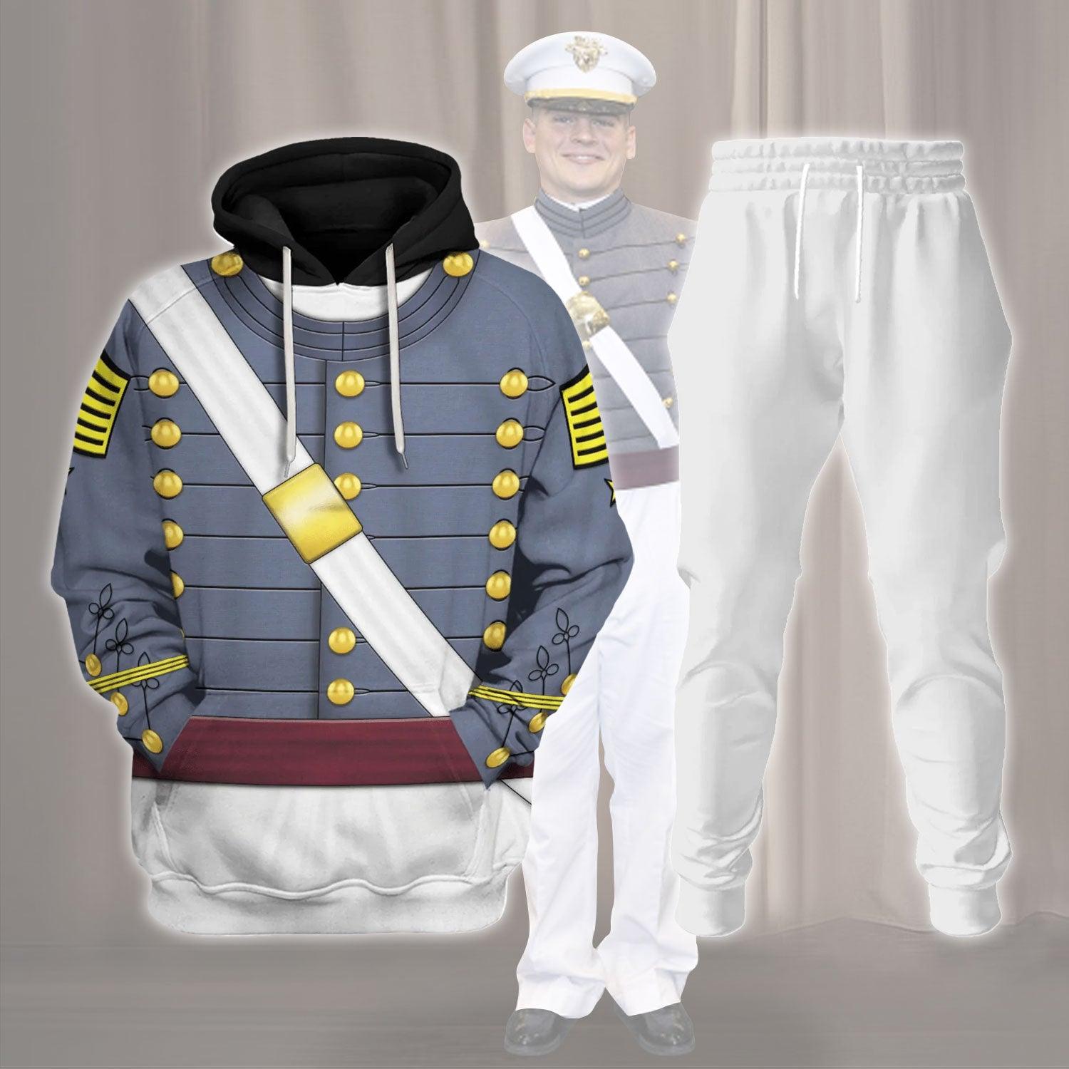 US Army – West Point Cadet (1860s) Costume Hoodie Sweatshirt T-Shirt Tracksuit